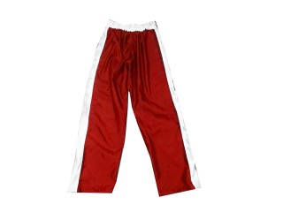 カスタムキックボクシングズボン : KNPANTS-004-レトロ-レッド
