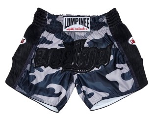 Lumpinee キックパンツ : LUM-052-ブラック-カモ