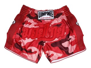 Lumpinee キックパンツ : LUM-052-レッド-カモ