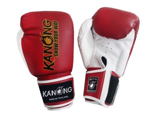 「Kanong」ボクシンググローブ : 赤