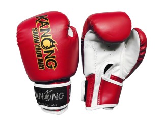 「Kanong」ボクシング グローブ 子供用 : 赤