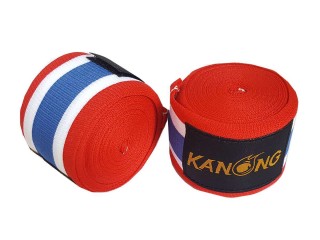 「Kanong」ボクシング ラップ : 赤/白/青