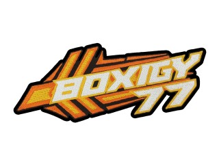 中型刺繍パッチ - カスタムロゴ追加オプション