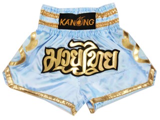 Kanong ムエタイパンツ オーダー : KNS-121-水色