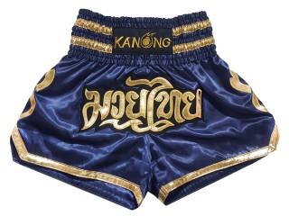 Kanong ムエタイパンツ オーダー : KNS-121-紺