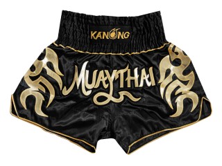 Kanong キックボクシング パンツ : KNS-134-黒