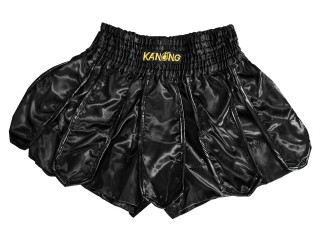 Kanong キックボクシングショーツ : KNS-139-黒