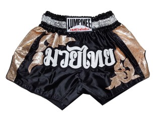 Lumpinee キックボクシングショーツ : LUM-043-黒