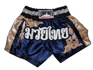 Lumpinee キックパンツ: LUM-043-紺