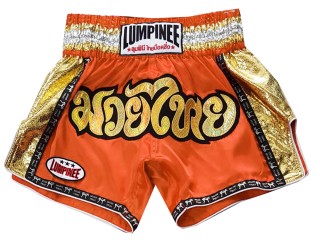 Lumpinee キックパンツ : LUM-045-オレンジ