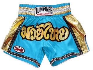 Lumpinee キックボクシングショーツ : LUM-045-空色