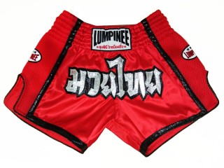 Lumpinee キックボクシングショーツ : LUMRTO-005-赤