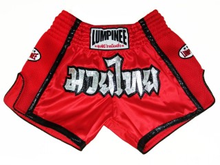 Lumpinee キックボクシング パンツ : LUMRTO-005-赤