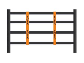 ボクシングリング -  リングロープスペーサー - オーダーメイド : オレンジ