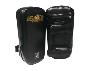 「Kanong」ボクシングキックボクシング用キックパッド : 黒