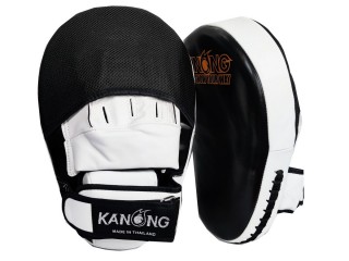 「Kanong」ボクシングキックボクシングのロングパンチミット : 黒